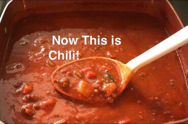 Chili Con Carne Recipe Video | Chili Recipe YouTube | How To Make