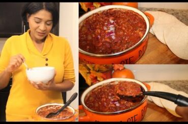 The Best Meatless Chili Con (Healthy,Plant-based)
