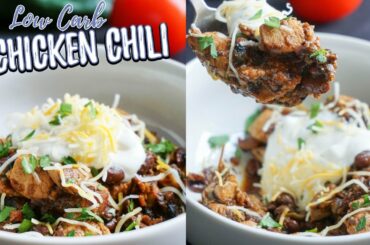 Keto Chili Recipe | Low Carb Chicken Chili