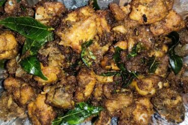 How to make chili chicken in Tamil / chili chicken vetlaye tastah seivathu eapadi