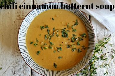 CHILI CINNAMON BUTTERNUT SOUP | KALUHI'S KITCHEN