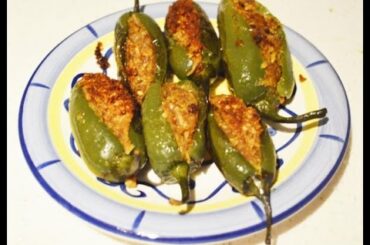 Stuffed Chili Recipe (Bharwan Mirch)