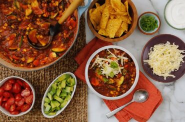 Vegetarian Black-Bean Chili - Martha Stewart