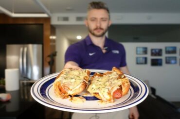 Gameday Cooking: Oven Baked Chili Cheese Dogs and Chili Cheese Tots
