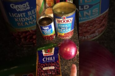 Homemade Chili Recipe