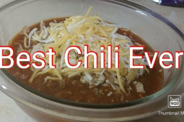 Make The Best Chili Ever! With Turkey...