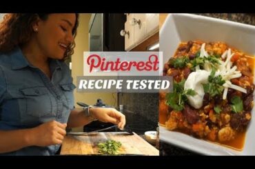 Pinterest Recipe Tested | Healthy Turkey Chili
