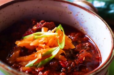 Authentic TEXAS Red Chili - Recipe Is Award Winning   - Texas Chef Approved