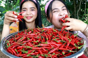 Chili Pickels With Fried Pork Recipe - Cooking Pork - My Food My Lifestyle