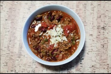 Spicy Beef Chili Recipe