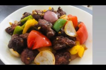 Easy Chilli chicken recipe | Dry chili chicken with mix vegs /मिर्च चिकन बनाने की विधि