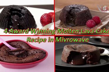 Chili's Lava Cake | Molten Lava Cake Recipe in Mivrowave
