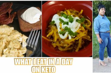 WHAT I EAT IN A DAY ON KETO | KETO CHILI