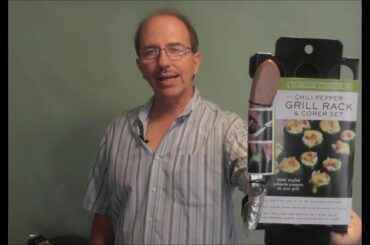 REVIEW:  Jalapeno Chili Pepper Grill Rack.
