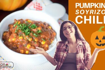 Vegan Pumpkin Chili with Soyrizo