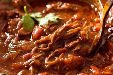 Shredded Beef Chili