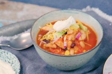 15-Minute Chicken Chili - Savory