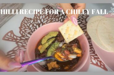Cozy Fall Recipe - HomeMade  Chili | #Karbfallrecipes2019
