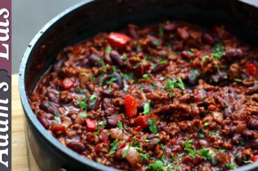 British chilli con carne | how to make chili con carne