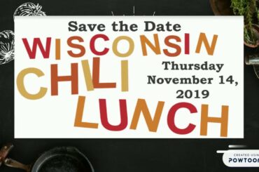 Wisconsin Chili Lunch 2019