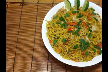 Spicy Canton Guisado - Vegetable Noodles - Filipino Food - Pinoy Recipes