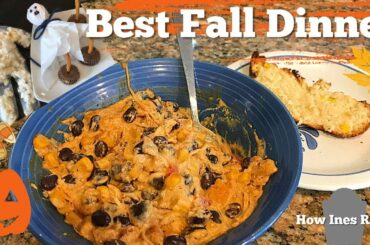 Delicious Crockpot Creamy Chicken Chili | Easy Gluten Free Cornbread | Plus Fun Halloween Treats