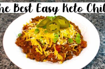 SUPER EASY DELICIOUS HOMEMADE KETO CHILI RECIPE || VLOG#29