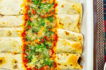 💥 Enchiladas-Chicken and Bean | Mexican recipe 🍽️