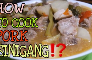 Pork Sinigang Recipe!How to cook pork sinigang? Panlasang pinoy| Pinoy Recipe|Sinigang sa gabi