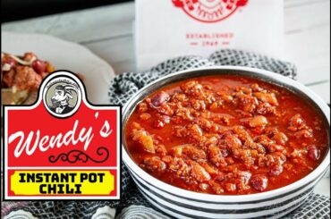 Instant Pot Wendy's Chili