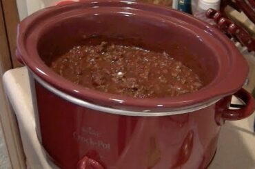 My Spicy Crock Pot Chili!