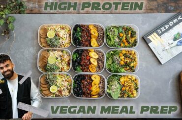 VEGAN HIGH PROTEIN MEAL PREP