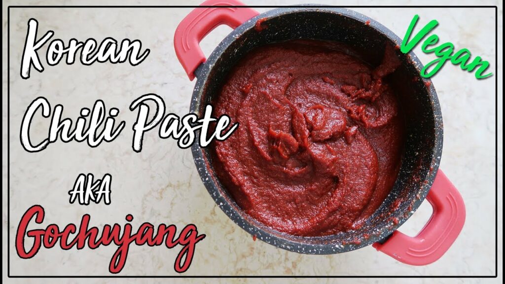 EASY Gochujang Recipe Korean Red Chili Paste (고추장) KOSHER, Halal