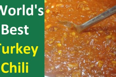 The Best and Healthiest Turkey Chili Recipe by Risa - How to make Turkey Chili