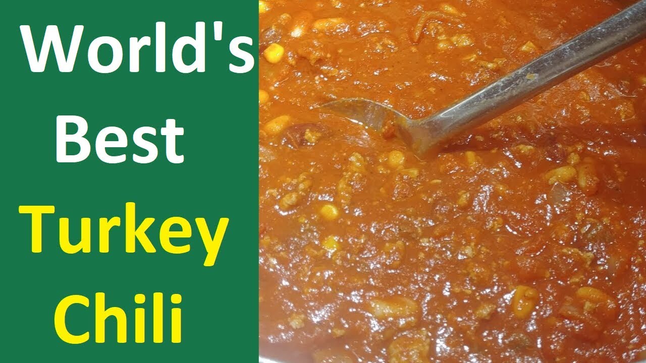 The Best and Healthiest Turkey Chili Recipe by Risa How to make
