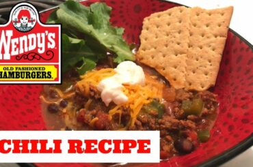 WENDYS CHILI RECIPE | BEST CHILI EVER!