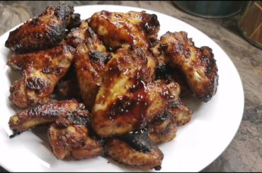 Tasty Honey Chili Chicken Wings, so yummy and juicy