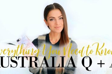 AUSTRALIA Q + A | NEVER BEFORE SEEN FOOTAGE | Telling My Parents, Hardest Adjustment, Missing Home