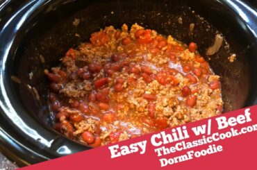 Learn to Cook: (with me) Easy Chili con Carne