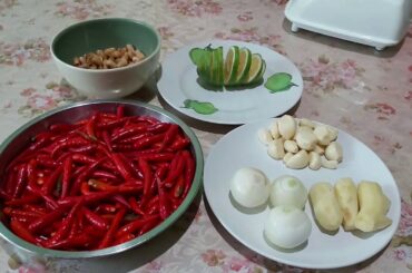 CHILI PASTE RECIPE