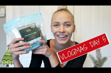 MINI GROCERY HAUL & HEALTHY CHILI RECIPE | VLOGMAS DAY 5