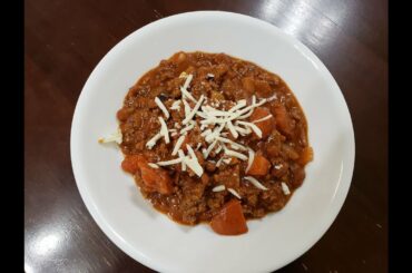 Cook with me: Super easy Chili Recipe