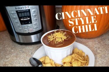 INSTANT POT CHILI RECIPE | #CINCINNATI STYLE | GOLD STAR CHILI #InstantPot #CopyCatRecipe