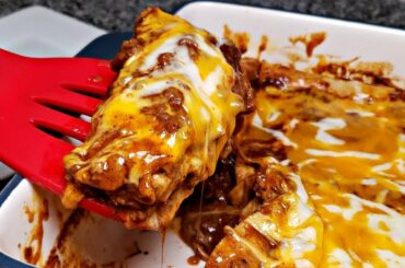 Beef and Cheese Enchiladas Recipe | Easy Tex Mex Enchiladas | Enchilada Sauce Recipe