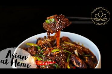 Authentic Korean Braised Beef Short Rbis, Spicy Galbi Jjim Recipe