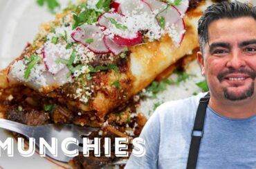How To Make Chile Colorado Burritos with Aaron Sanchez
