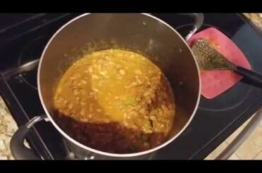 Just got home let's finish making chili beans