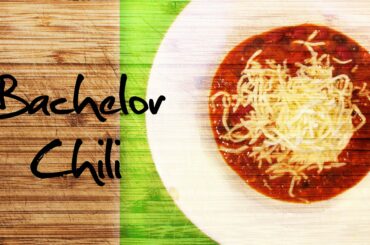 Easy Bachelor Chili Recipe