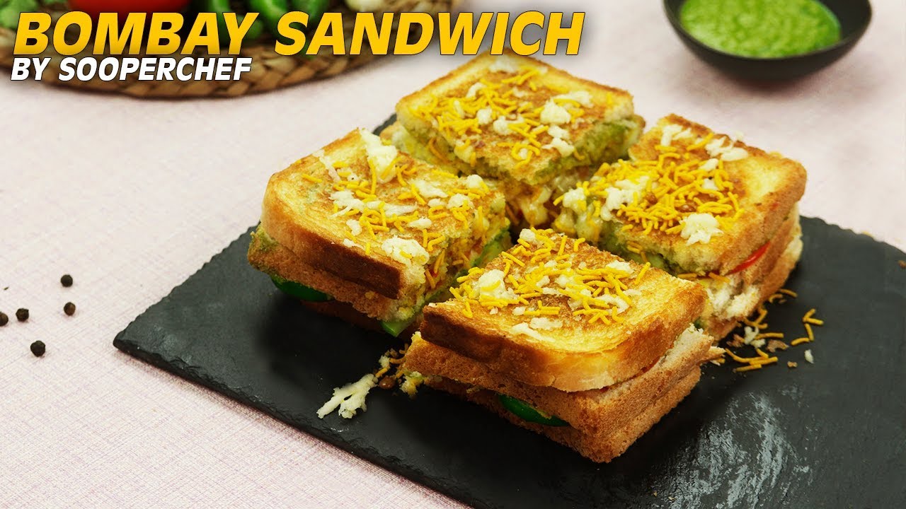 Bombay Sandwich Recipe Mumbai Street Food SooperChef Chili Chili