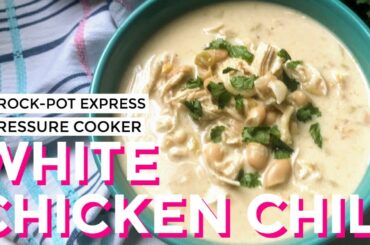 Crock-Pot Express Crock White Chicken Chili